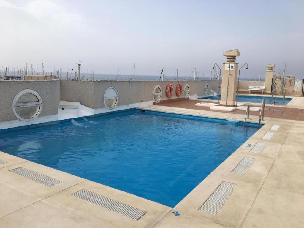 Expoholidays - Duplex Vistas Al Puerto Deportivo Almerimar Apartment Luaran gambar